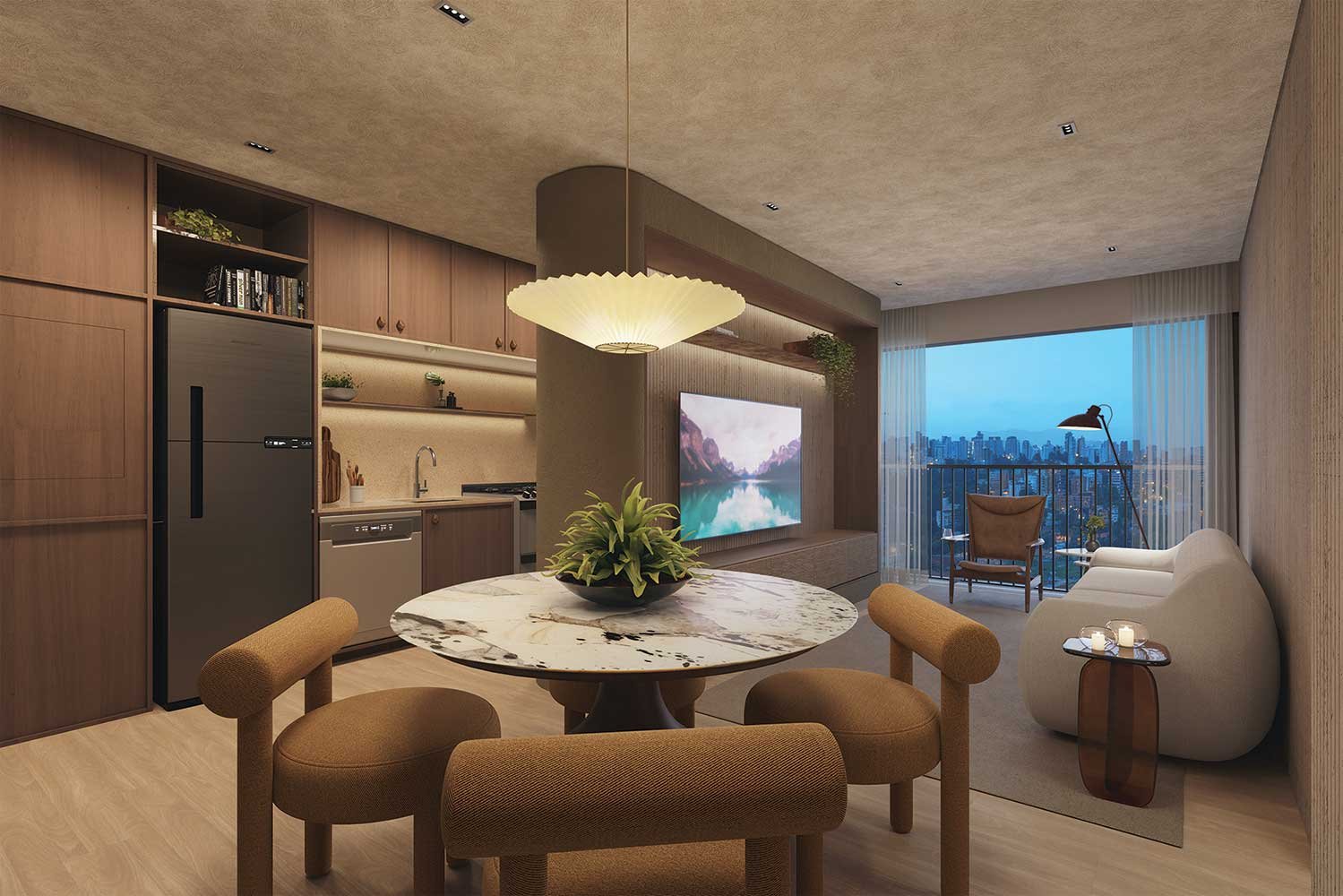 Apartamento Metropolitan by Lindenberg Santo Amaro – EZTEC