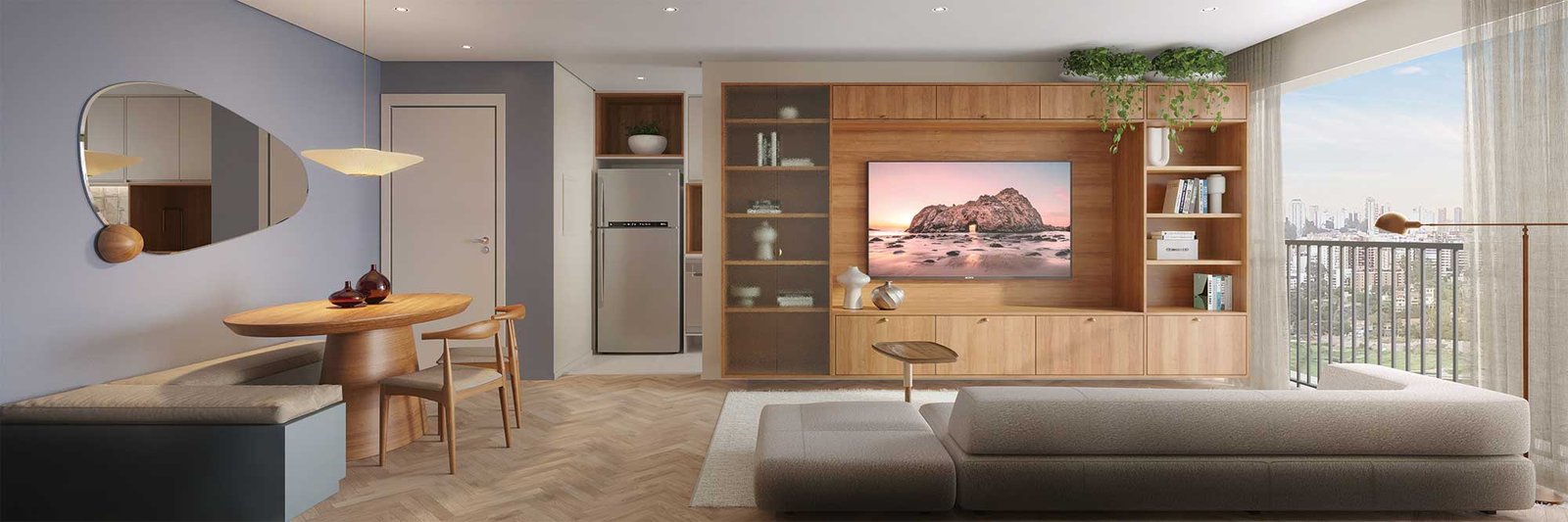 Apartamento Metropolitan by Lindenberg Santo Amaro – EZTEC
