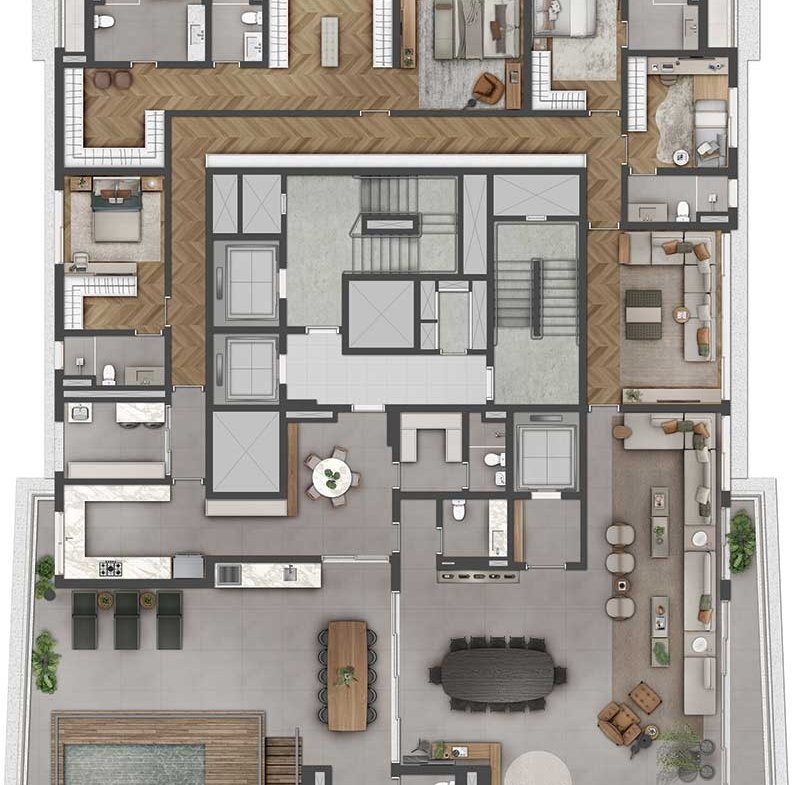 Apartamento Lindenberg Vista Brooklin – EZTEC