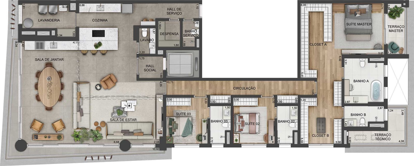 Apartamento Lindenberg Vista Brooklin – EZTEC