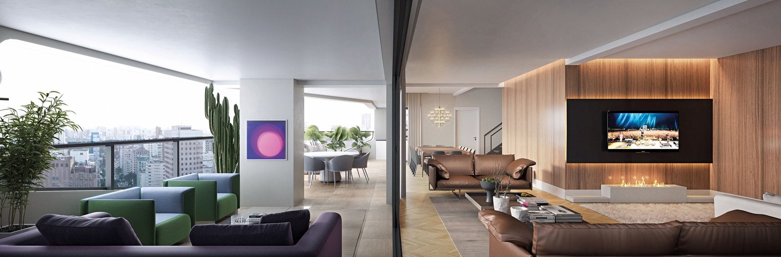 living-terraco-duplex-270-big EZ Parque da Cidade Chácara Santo Antônio – EZETEC