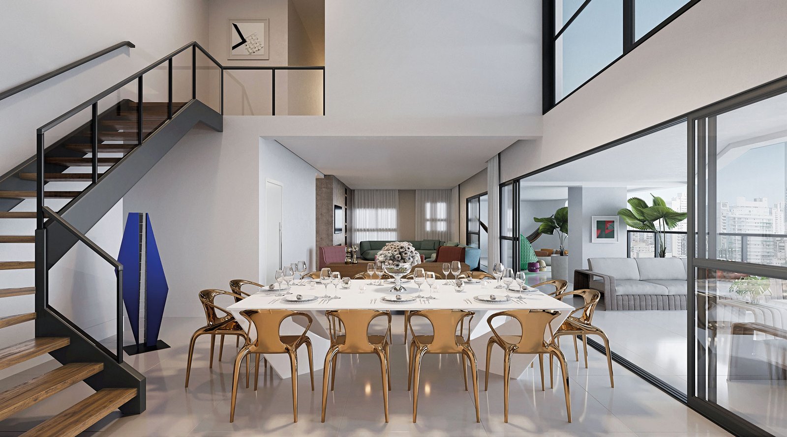 living-terraco-duplex-366-big EZ Parque da Cidade Chácara Santo Antônio – EZETEC