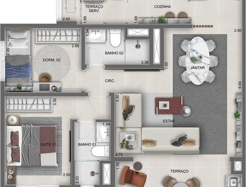 Apartamento Lume House Vila Prudente – EZETEC