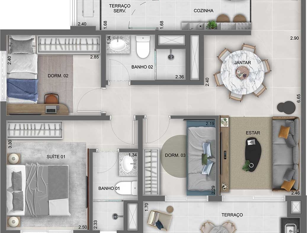 Apartamento Lume House Vila Prudente – EZETEC