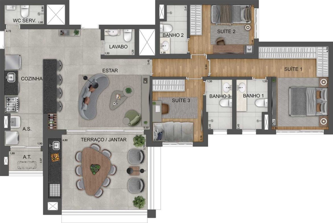 Apartamento Milano Mooca Città – EZETEC