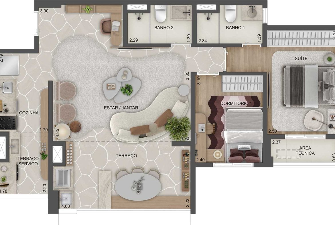 Apartamento Torino Mooca Città – EZTEC