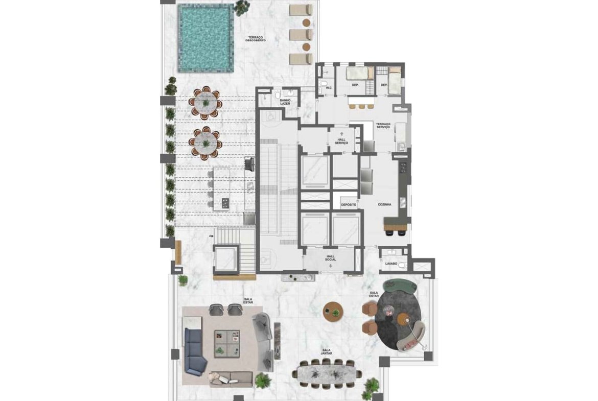 Apartamento Park Lane Ibirapuera – EZTEC