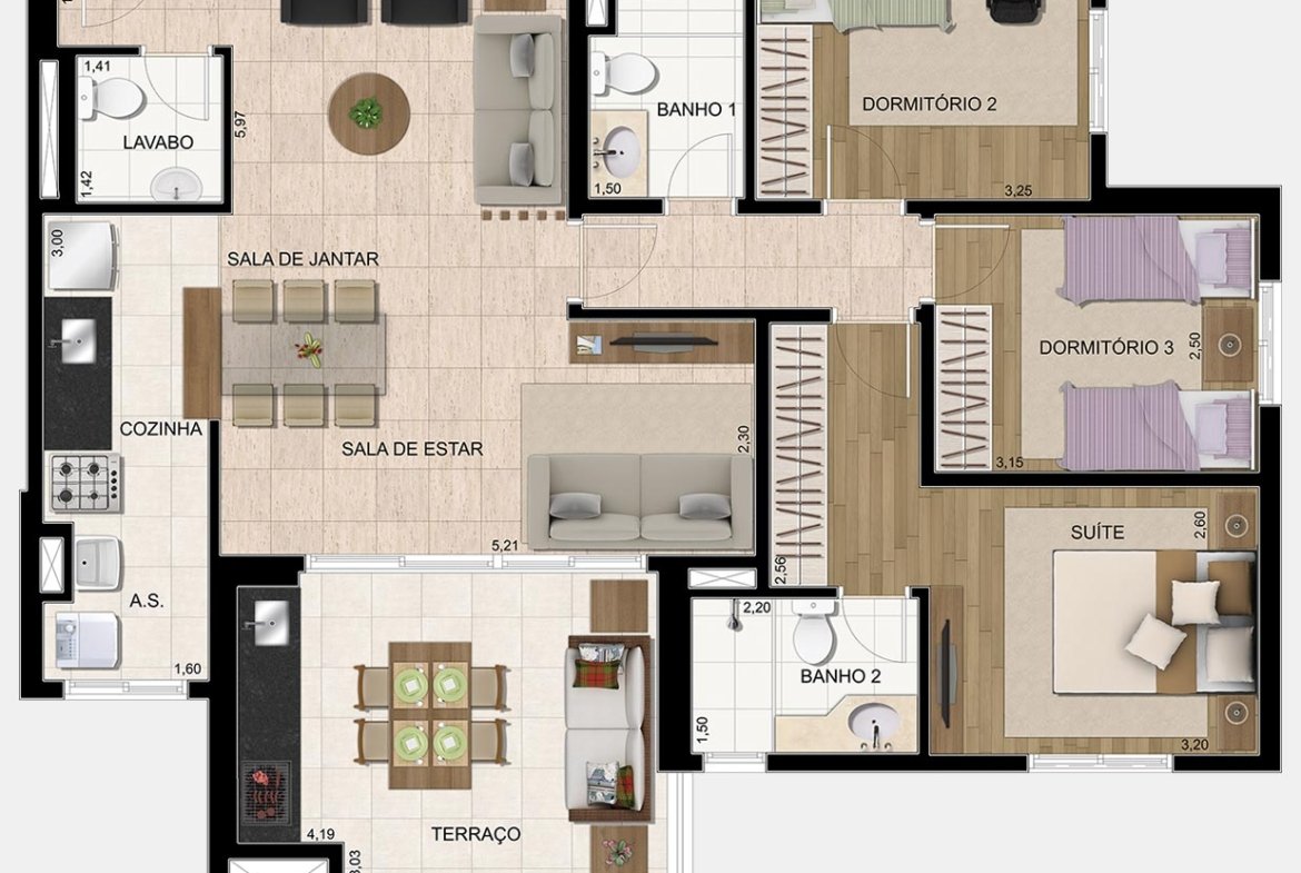 Apartamento Parque Ventura Guarulhos – EZTEC