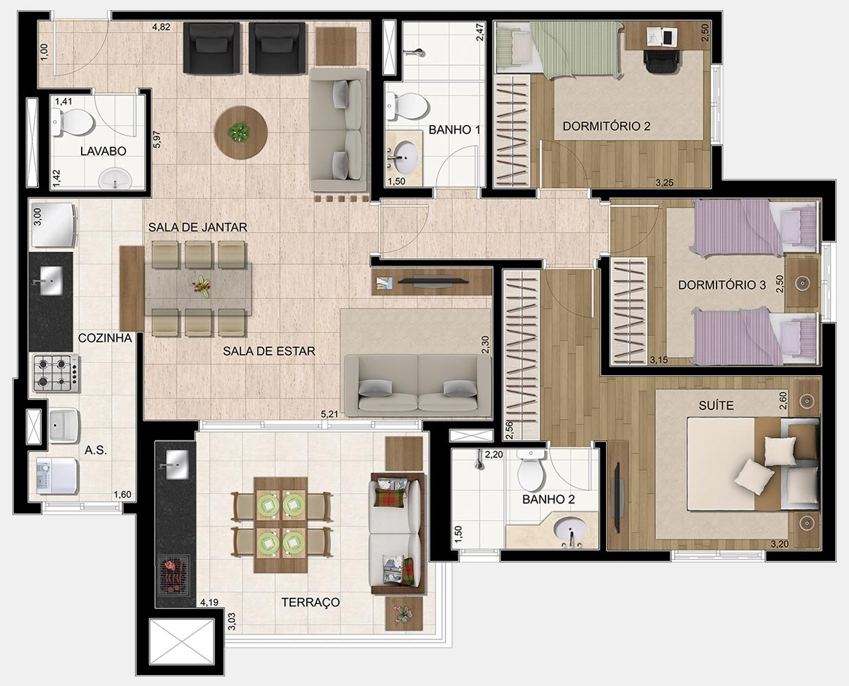 Apartamento Parque Ventura Guarulhos – EZTEC
