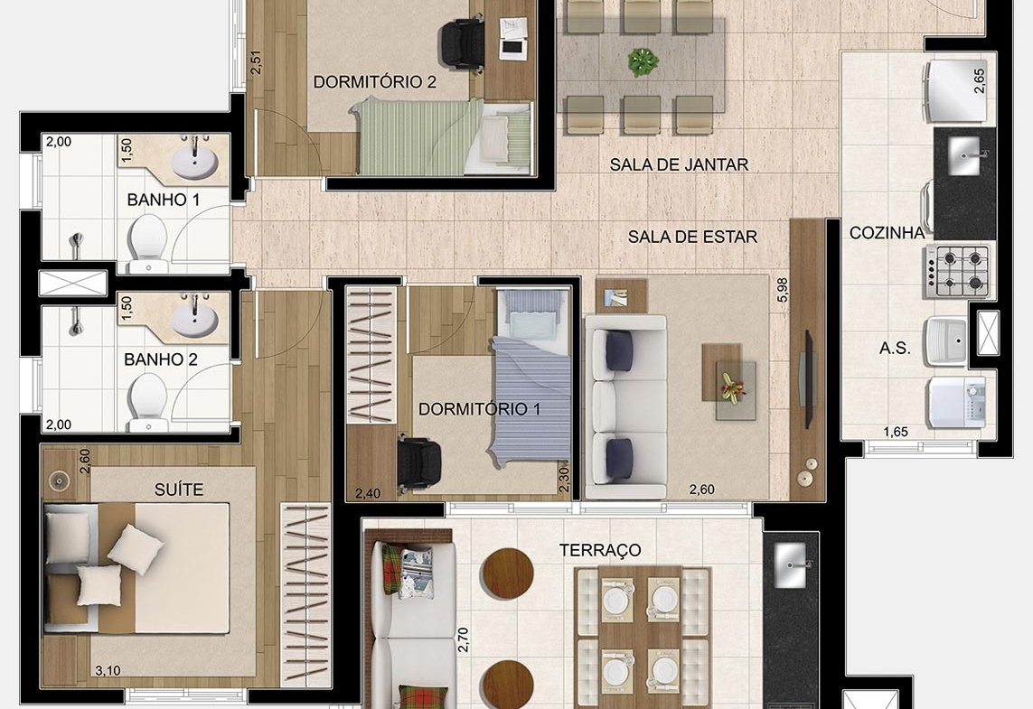 Apartamento Parque Ventura Guarulhos – EZTEC