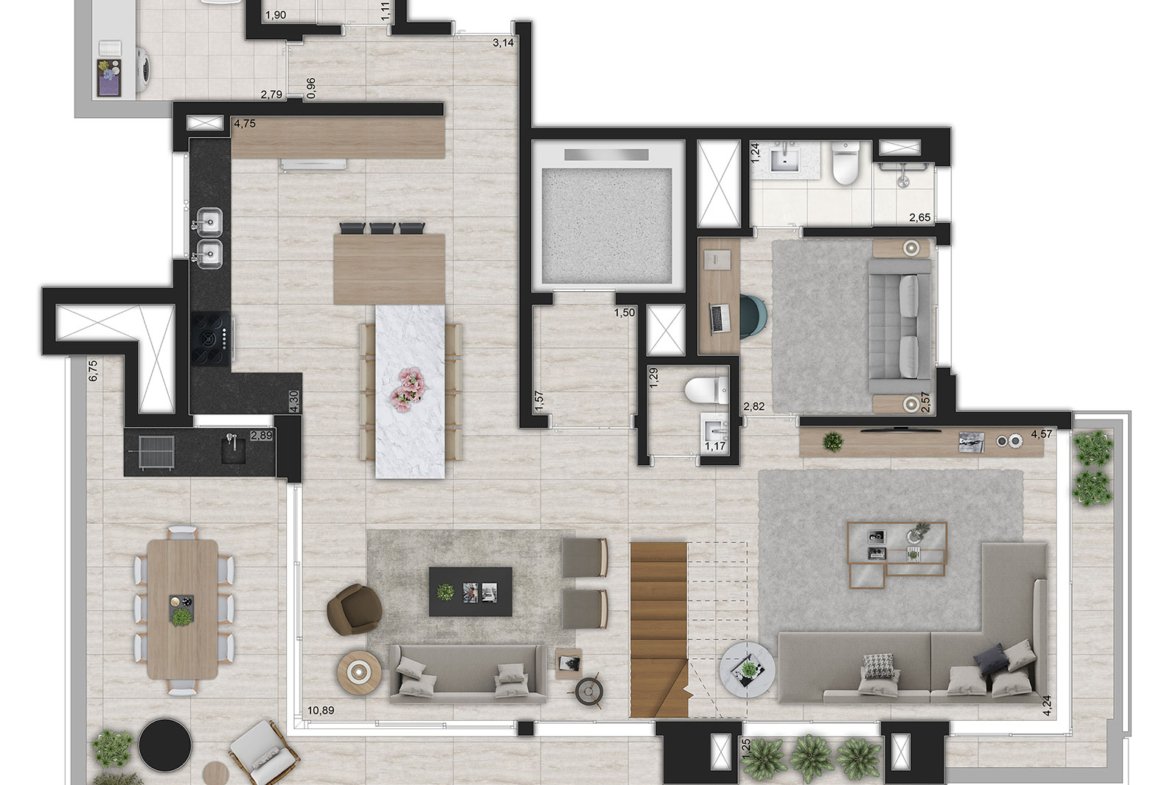 Apartamento Ibirapuera Park House – Gafisa – EZTEC