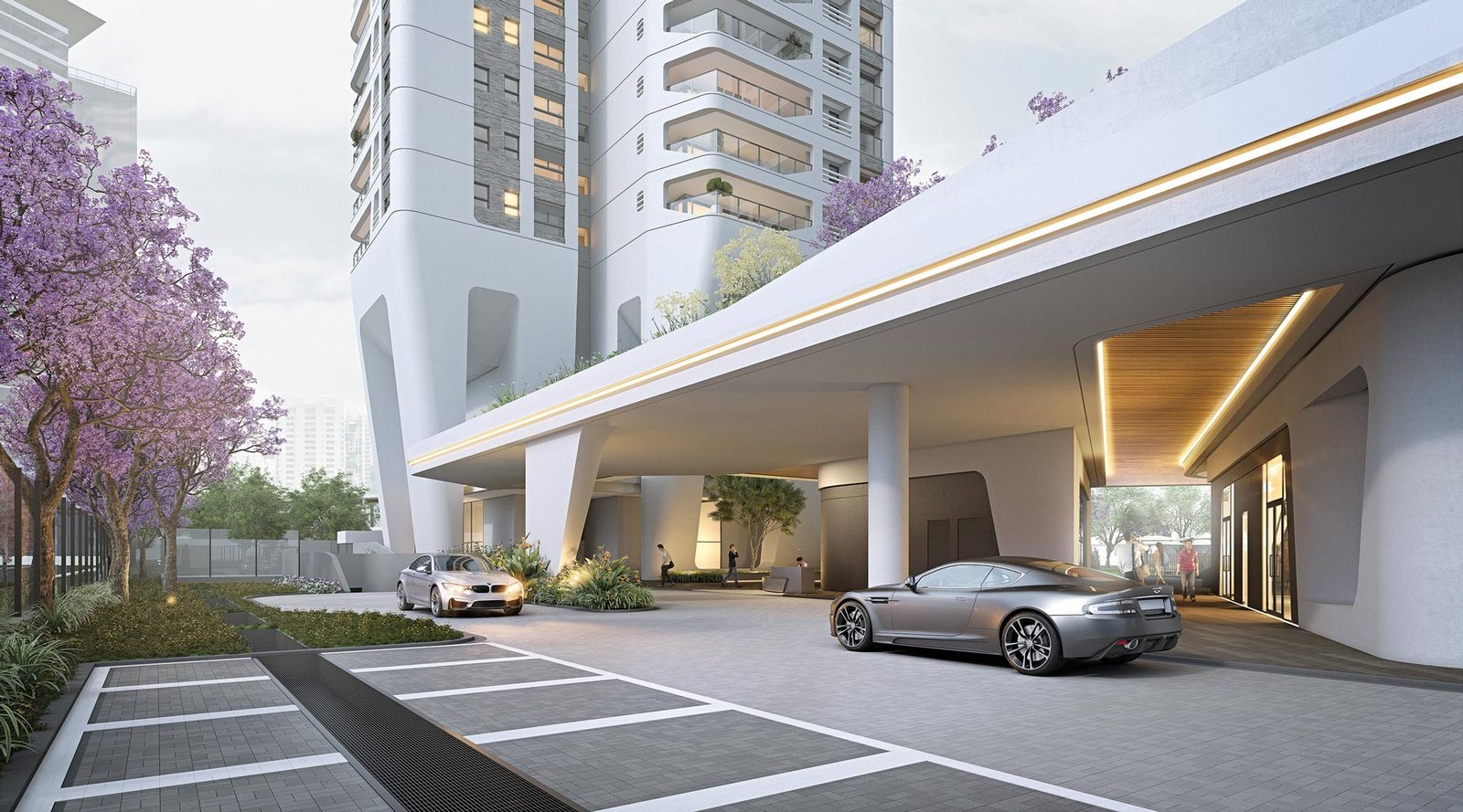 port-cochere-big EZ Parque da Cidade Chácara Santo Antônio – EZETEC