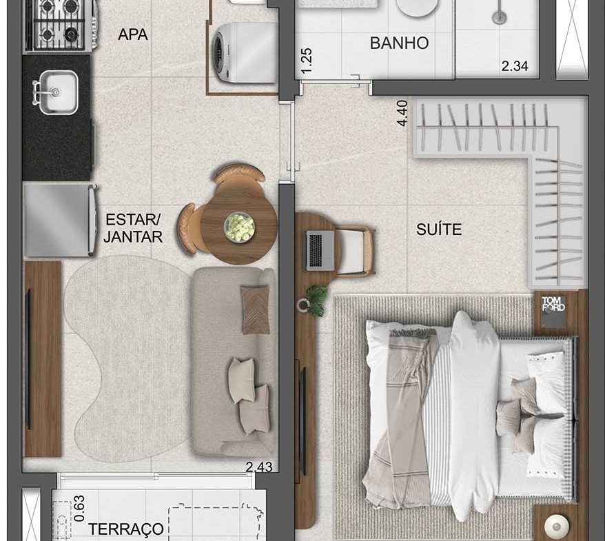 Apartamento Reserva São Caetano Bosque – EZTEC