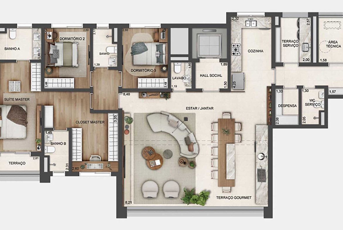Apartamento Lindenberg Reserva Paraíso – EZTEC