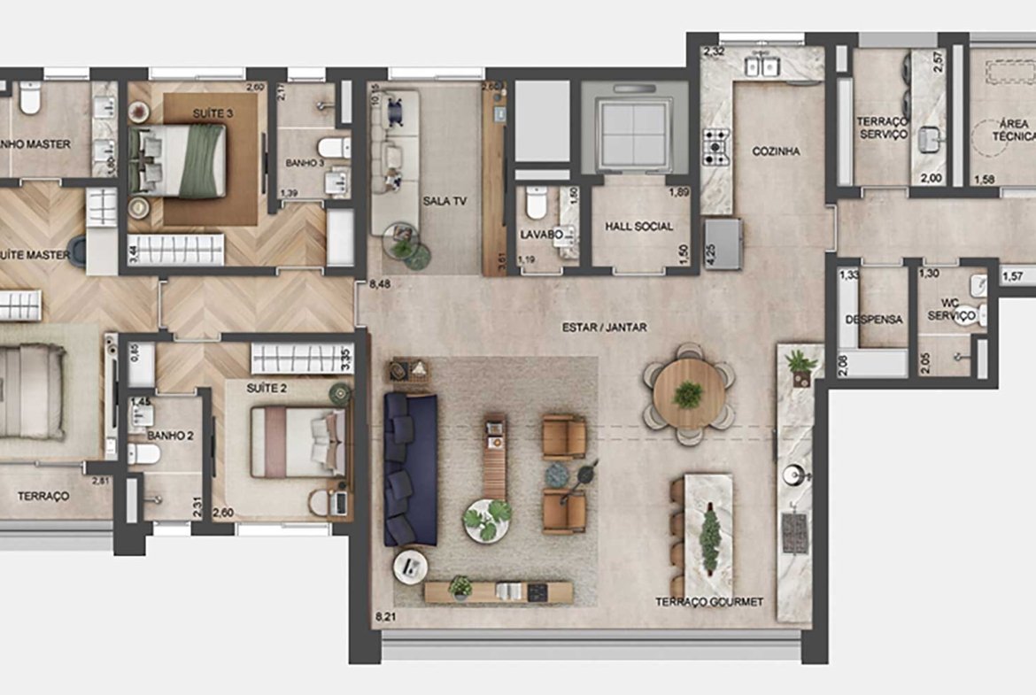 Apartamento Lindenberg Reserva Paraíso – EZTEC