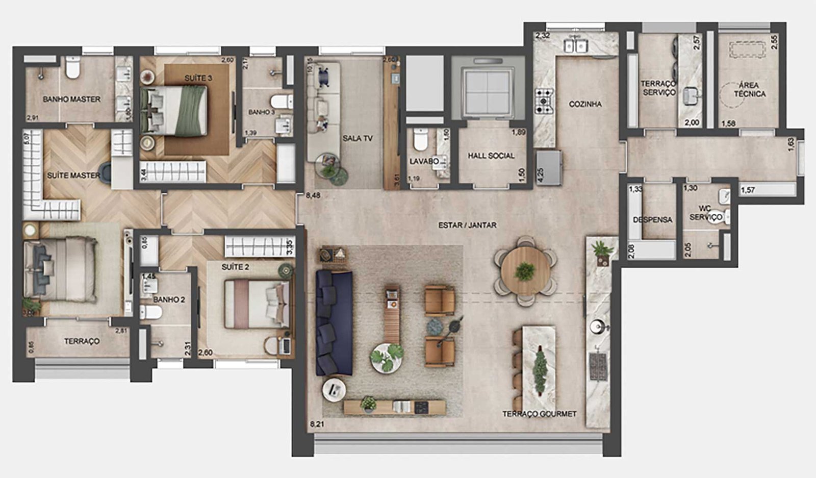 Apartamento Lindenberg Reserva Paraíso – EZTEC