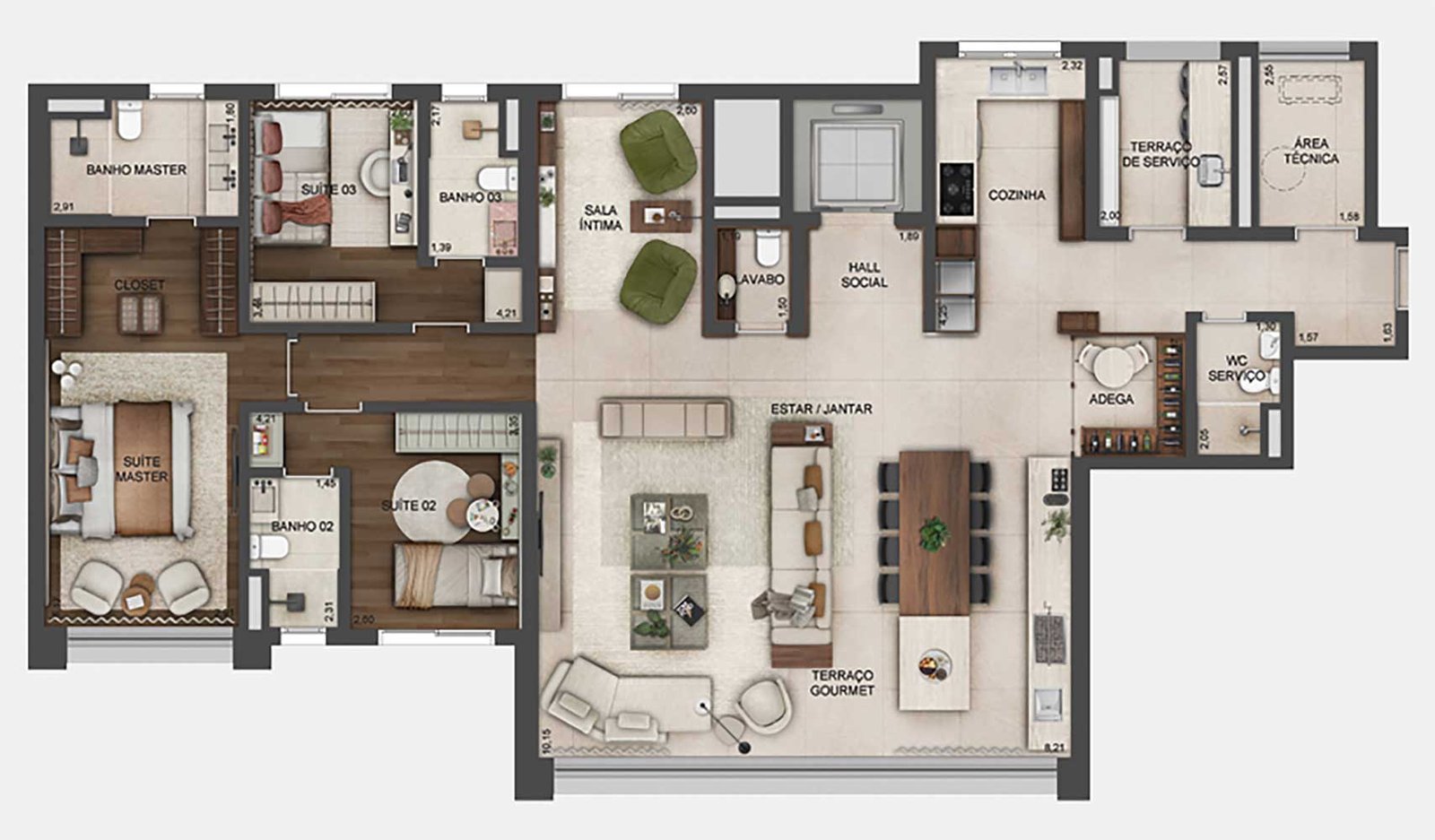 Apartamento Lindenberg Reserva Paraíso – EZTEC