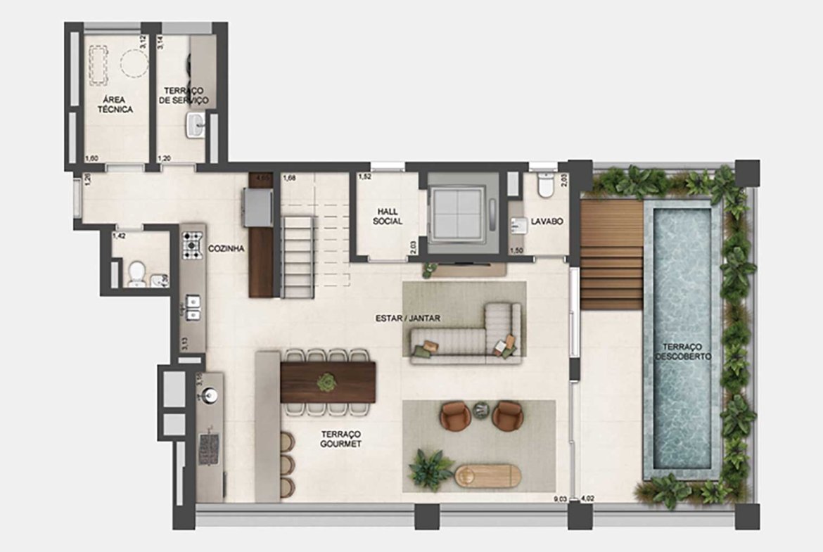 Apartamento Lindenberg Reserva Paraíso – EZTEC