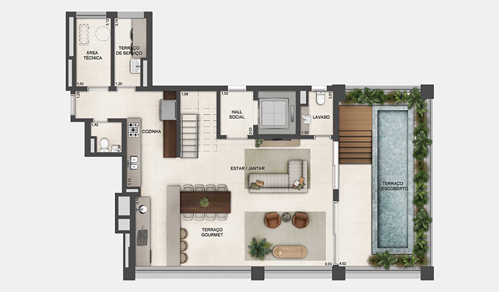 Apartamento Lindenberg Reserva Paraíso – EZTEC