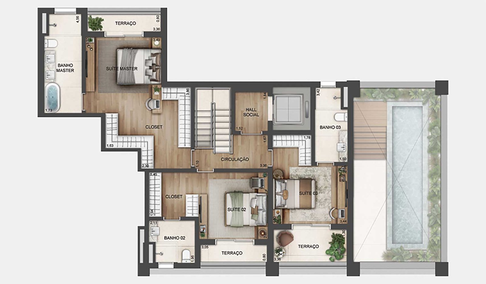 Apartamento Lindenberg Reserva Paraíso – EZTEC