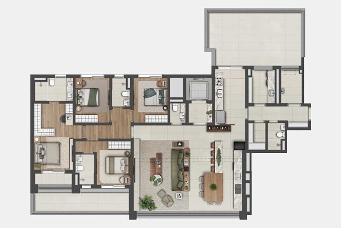 Apartamento Lindenberg Reserva Paraíso – EZTEC