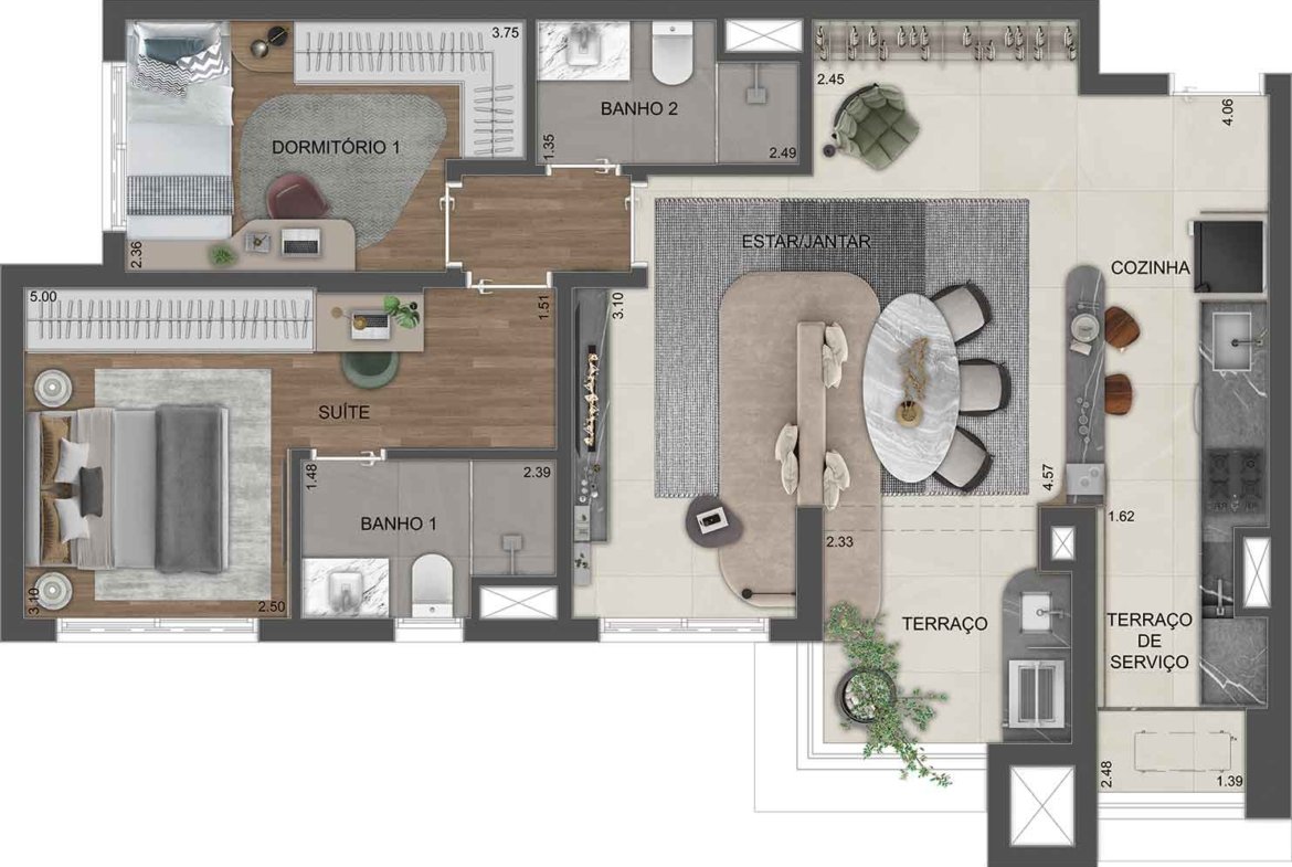 Apartamento Reserva São Caetano Parque – EZTEC