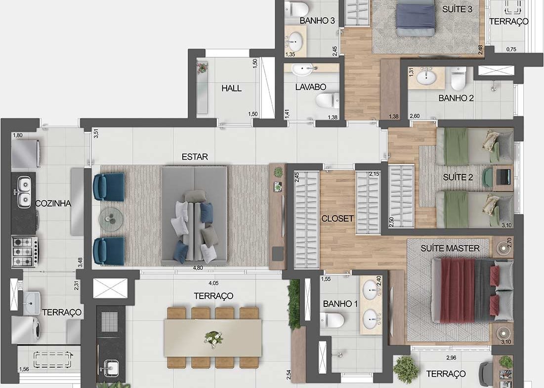 Apartamento Signature by Ott – EZTEC