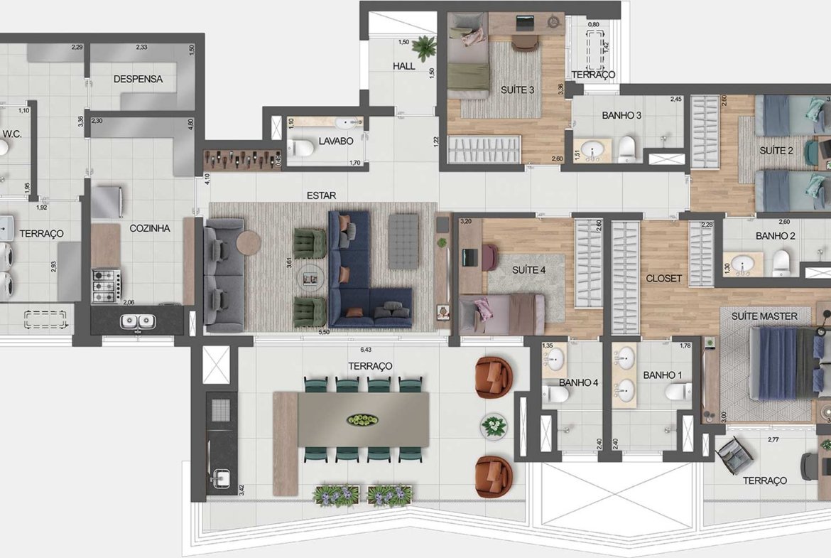 Apartamento Signature by Ott – EZTEC