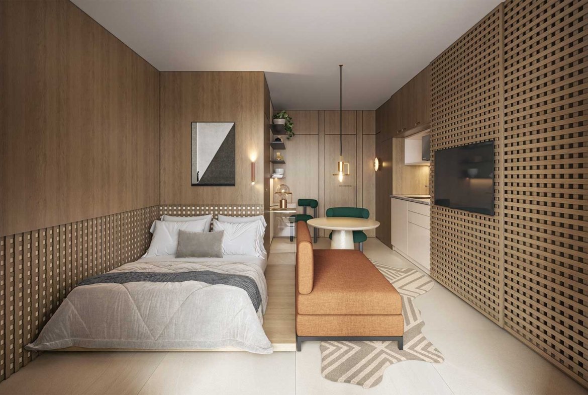 Apartamento Studios Paraíso by Lindenberg – EZTEC