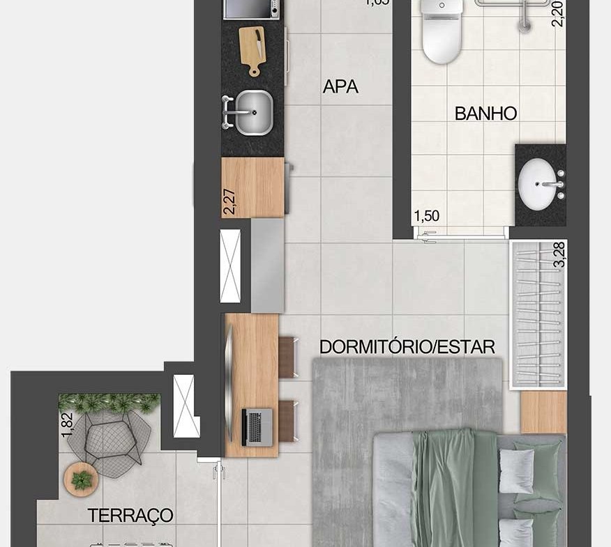 Apartamento Z. Pinheiros – EZTEC