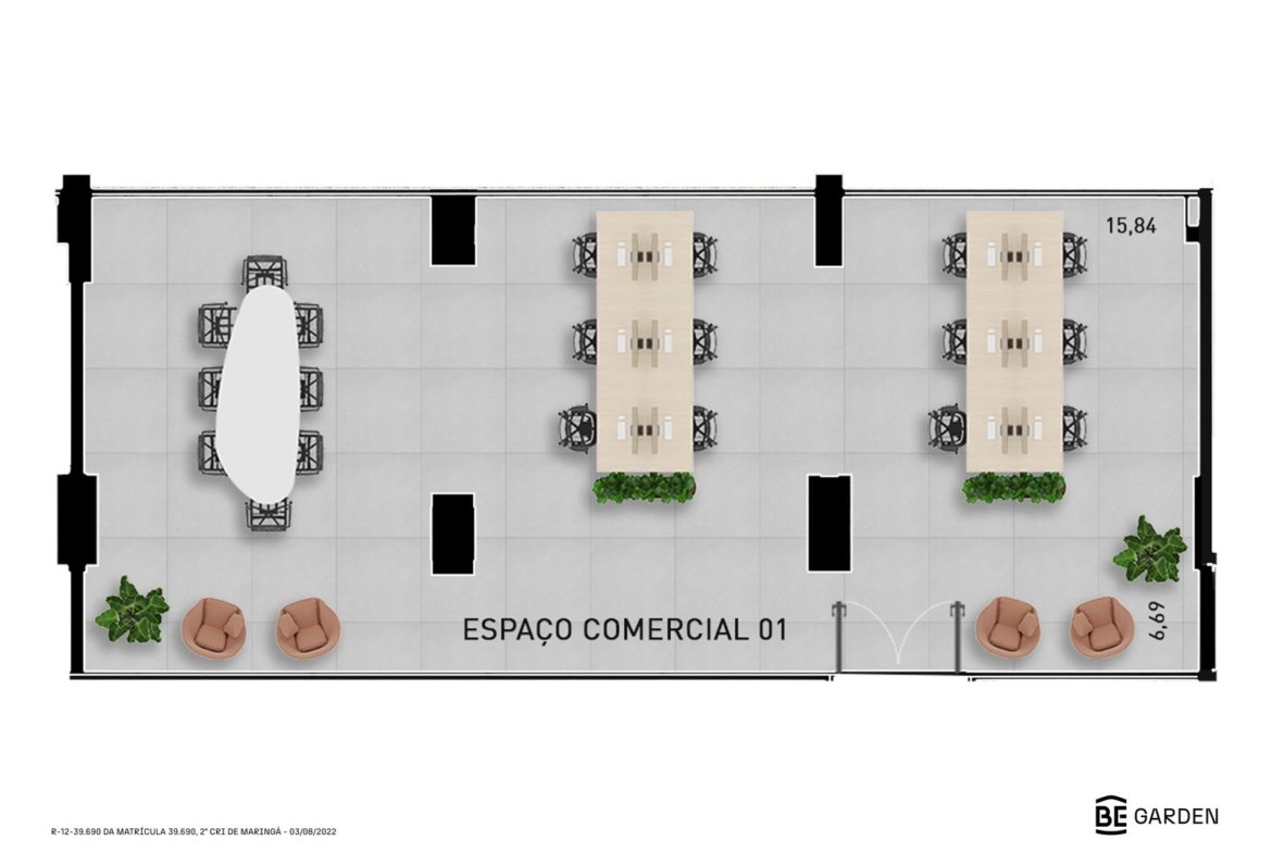 Apartamento Garden Maringá (PR) – BE