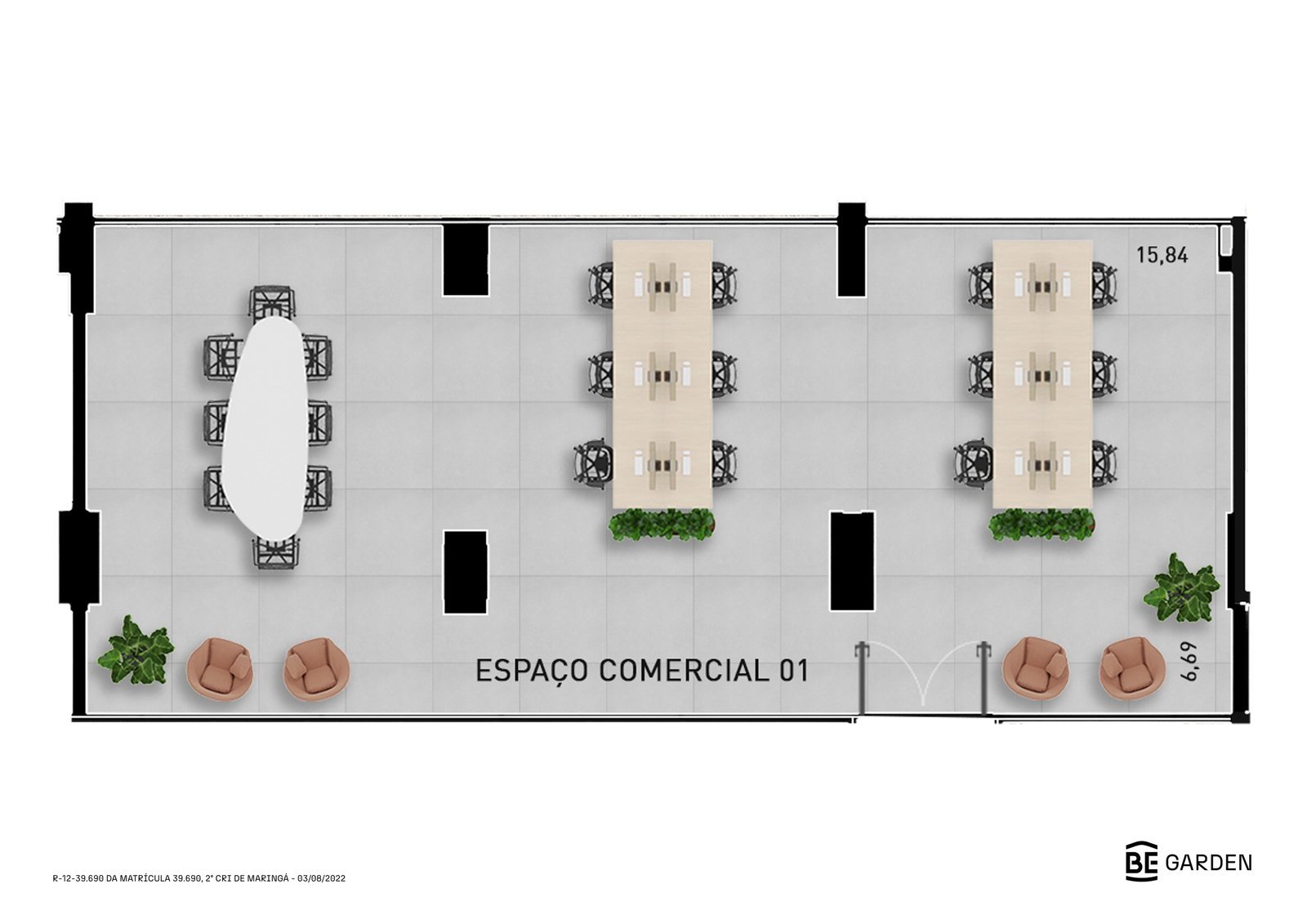 Apartamento Garden Maringá (PR) – BE