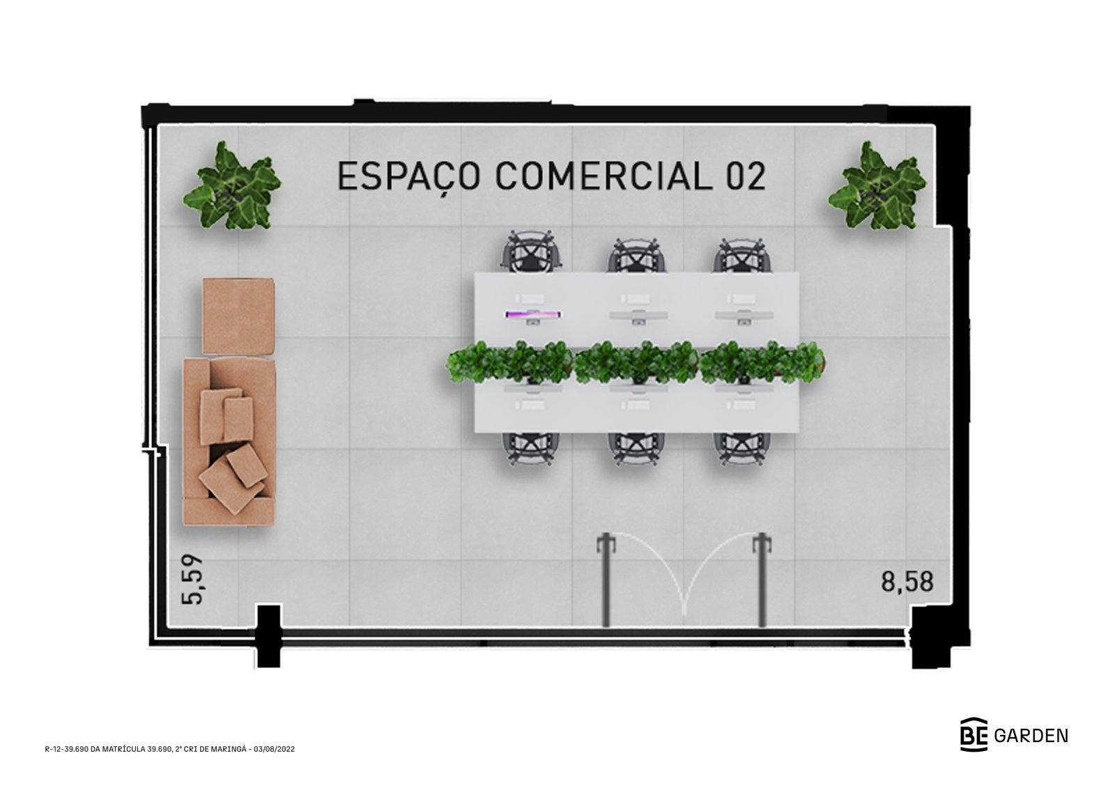 Apartamento Garden Maringá (PR) – BE