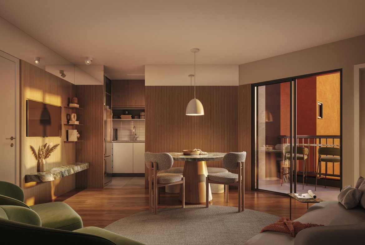 Apartamento Amalfi Residence Maringá (PR) – DESIGN