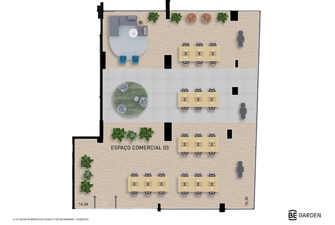 Apartamento Garden Maringá (PR) – BE