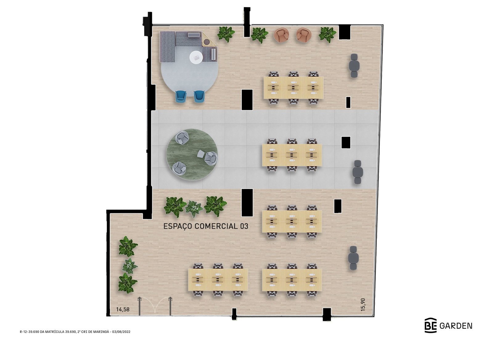 Apartamento Garden Maringá (PR) – BE