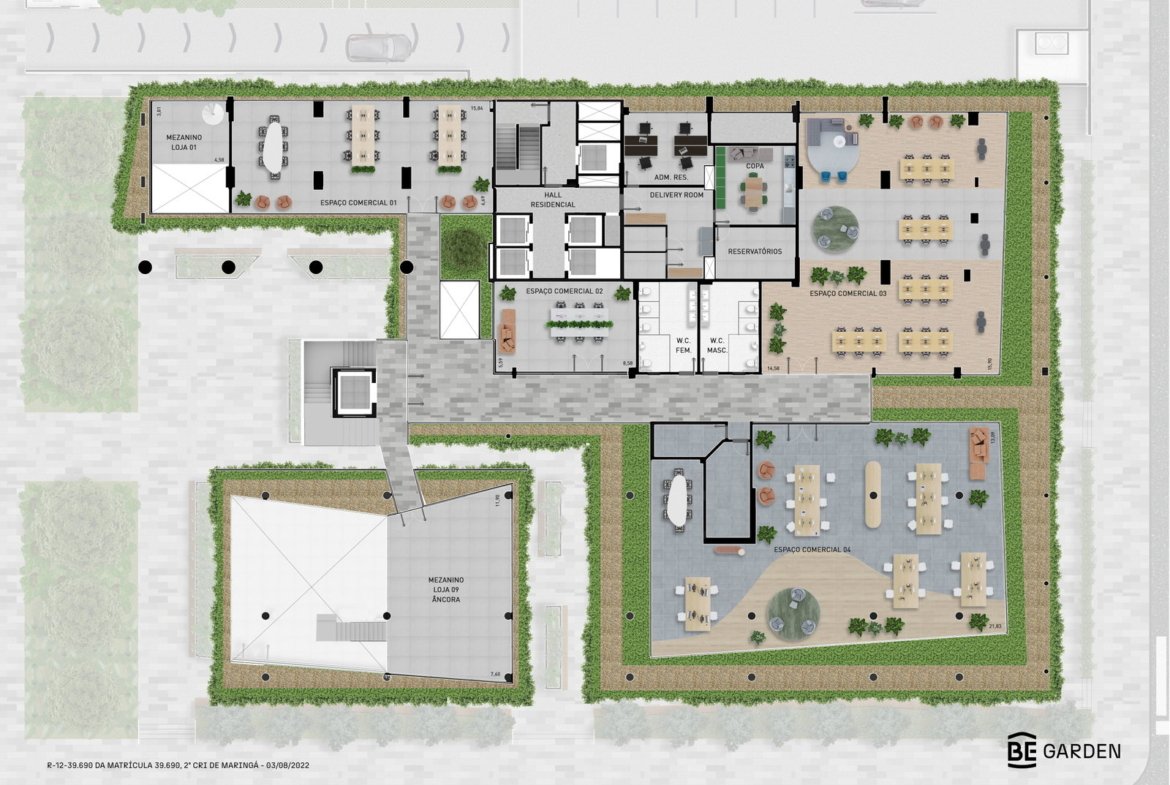 Apartamento Garden Maringá (PR) – BE