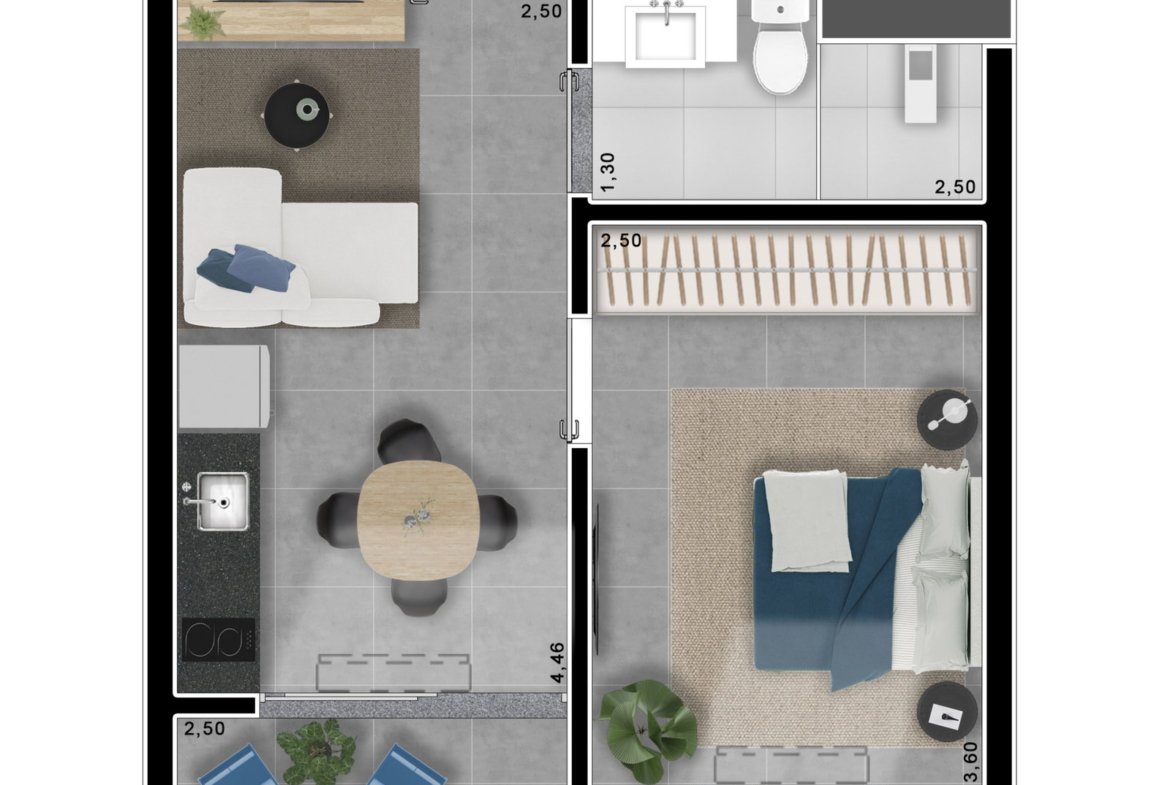 Apartamento Garden Maringá (PR) – BE