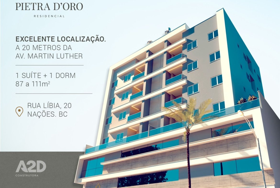 Apartamento Pietra D’Oro Balneário Camboriú (SC) – A2D
