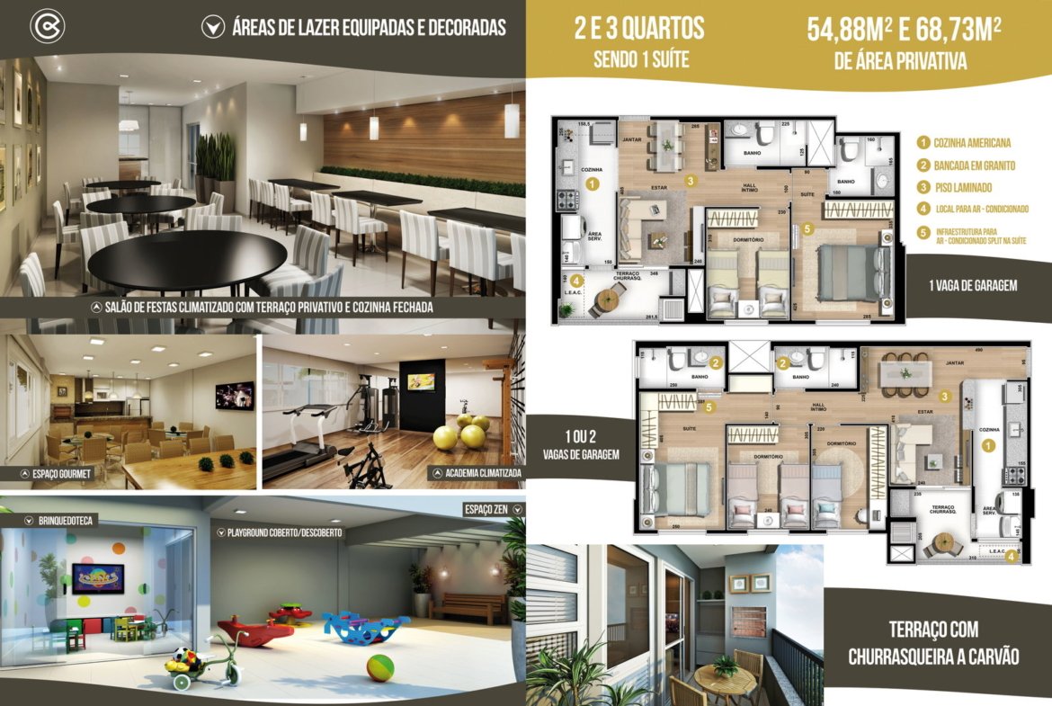 Apartamento Residencial Dunas Maringá (PR) – CIPLART