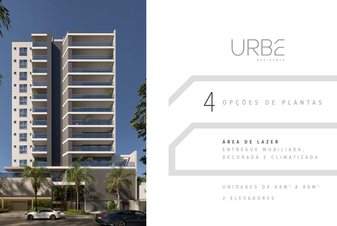 Apartamento Urbe Residence Itajaí (SC) – CK