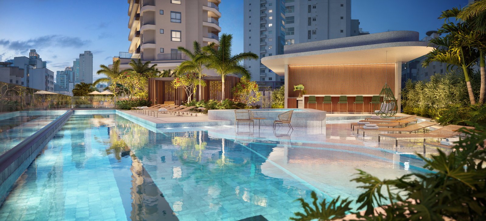 embraed-alaia-Piscina_Noturna Apartamento Alaia Balneário Camboriú (SC) – EMBRAED