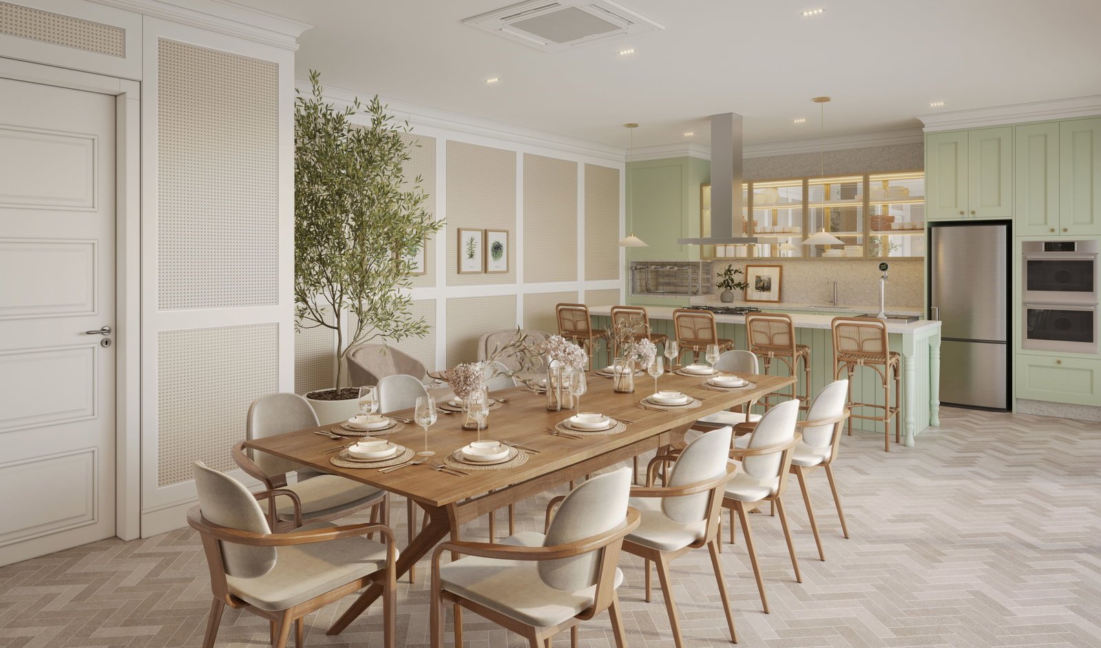embraed-gales-salao-gourmet-01 Apartamento Gales Village Balneário Camboriú (SC) – EMBRAED