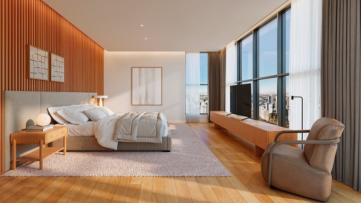embraed-gioia-Suite_master Apartamento Gioia Curitiba (PR) – EMBRAED