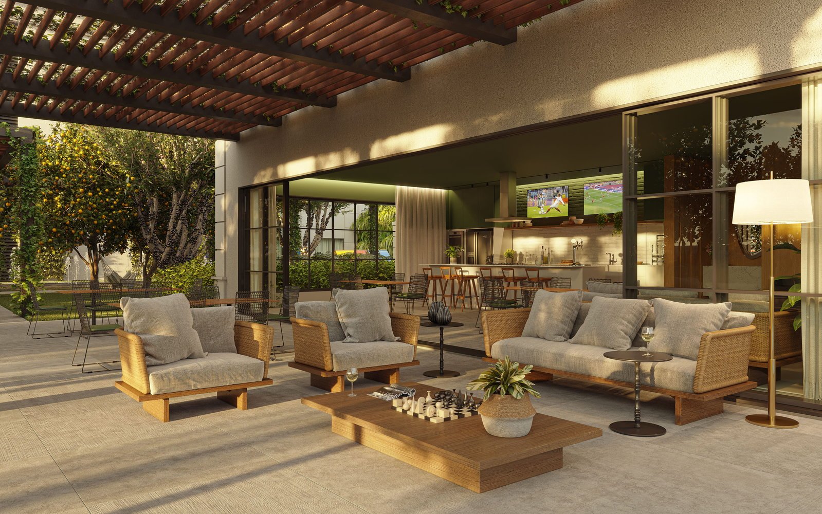 embraed-solaia-hall-01 Apartamento Solaia Exclusive Residences Maringá (PR) – EMBRAED