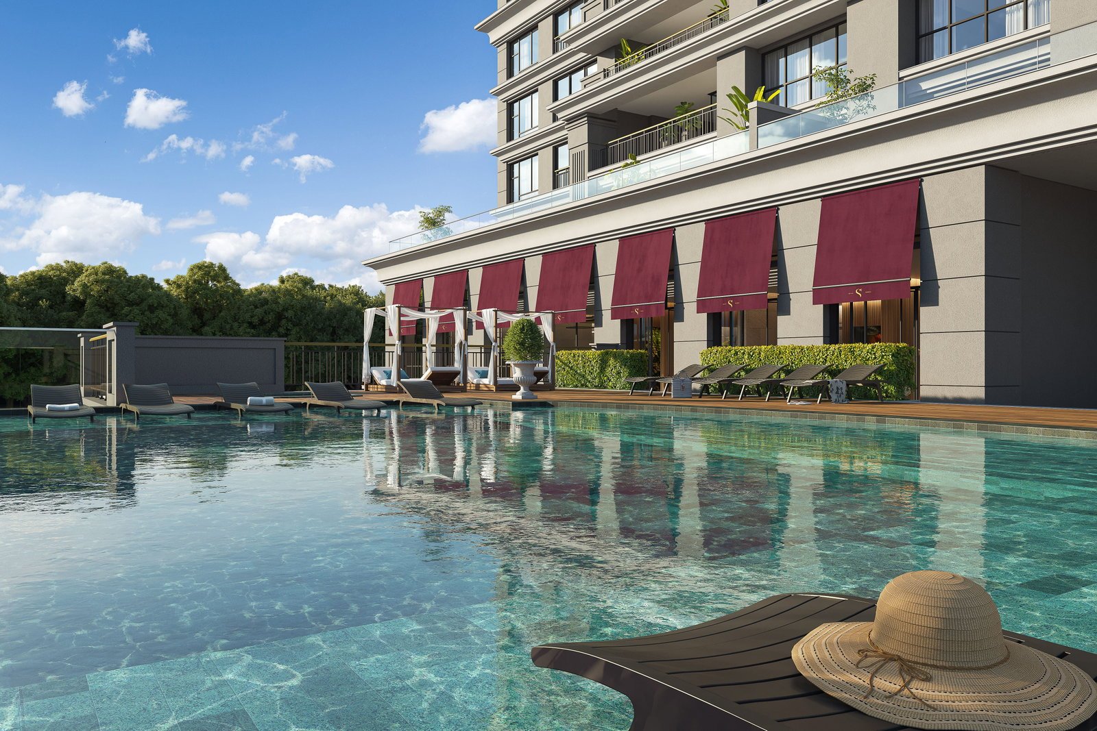 embraed-solaia-piscina-03 Apartamento Solaia Exclusive Residences Maringá (PR) – EMBRAED