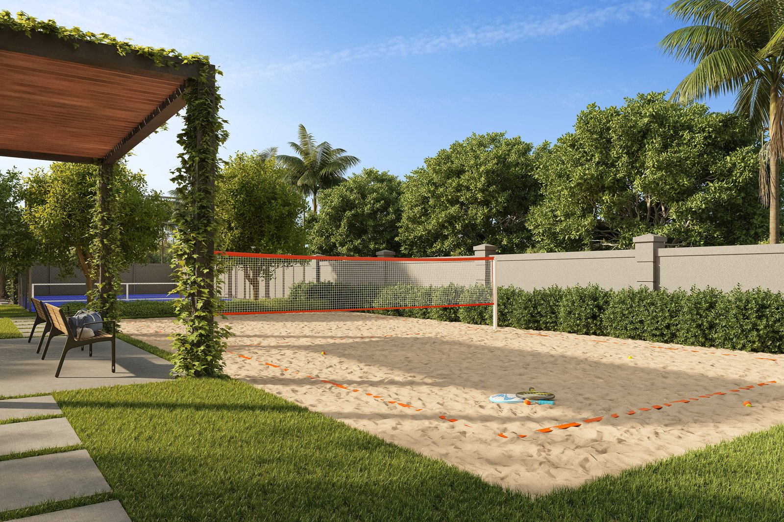 embraed-solaia-quadra-beach-tennis-01 Apartamento Solaia Exclusive Residences Maringá (PR) – EMBRAED