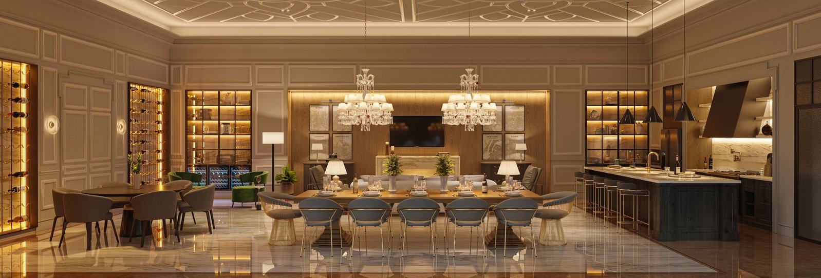 embraed-solaia-salao-gourmet-05 Apartamento Solaia Exclusive Residences Maringá (PR) – EMBRAED
