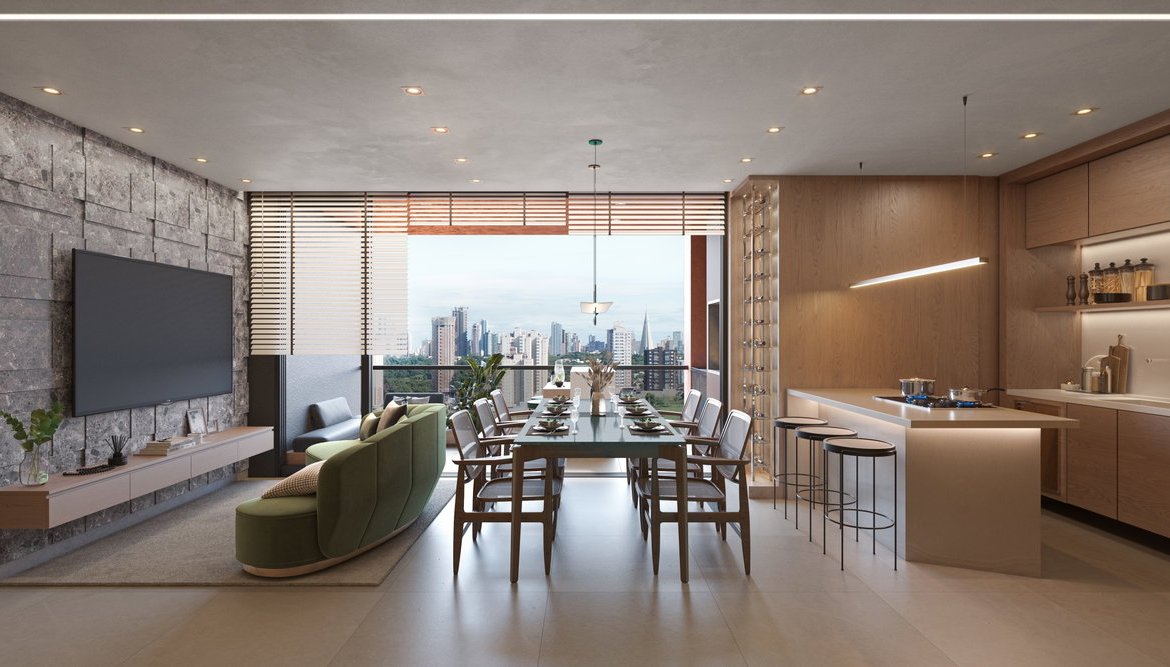 Apartamento Terraço Jardins Residence Mall Maringá (PR) – EVENSE