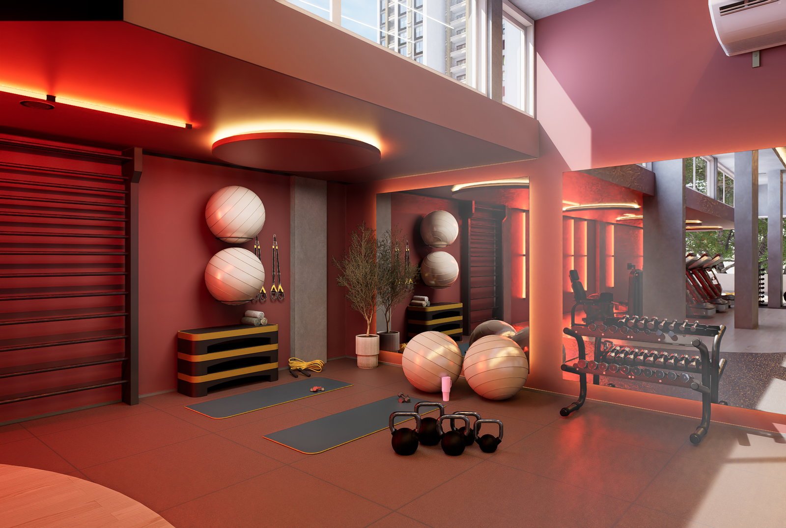 inbase-lumiere-academia_1 Apartamento Lumiére Residence Clube Maringá (PR) – INBASE